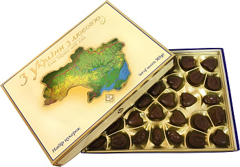 Набір цукерок "З України з любов`ю!", 365 г